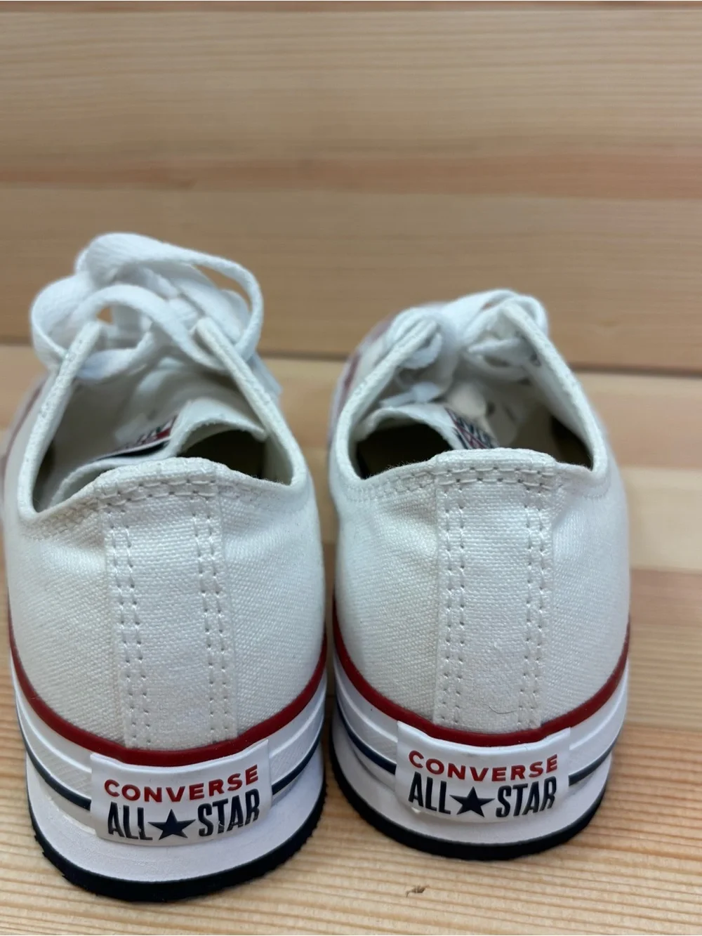 Converse Canvas All‎ Star CTAS EVA Lift OX Low Top White  Kids  Sz 2.5 Youth